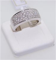 Anello Mancini Gioielli Donna Anello Diamanti in Oro bianco Diamante FASCDIAM0,62-14 - FASCDIAM0,62-14